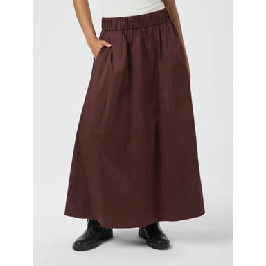 Neo Noir yara poplin skirt 158280 174 burgundy