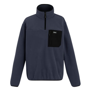 Regatta Mens Frankie Half Zip Fleece Top (Navy Blue)
