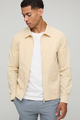 Regular Fit Tech Stretch Overshirt