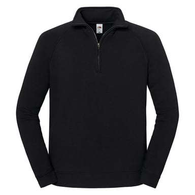 Fruit of the Loom Unisex Adult Iconic Premium Sweatshirt (Black)