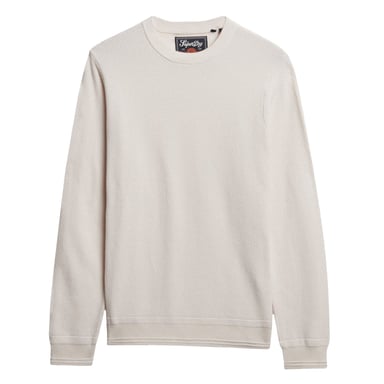 Superdry Cotton Texture Jumper Knitted Jumper