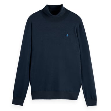 Scotch & Soda Ecovero Blend Turtleneck Sweater Knitted Jumper