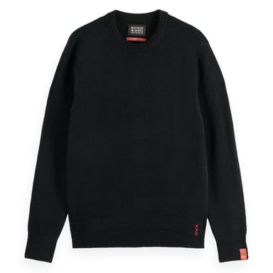Scotch & Soda Soft Knit Regular Fit Crew Neck Knitted Jumper