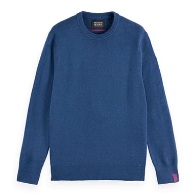 Scotch & Soda Soft Knit Regular Fit Crew Neck Knitted Jumper