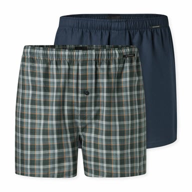 Schiesser Webware Woven Boxer Shorts
