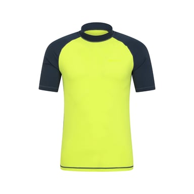 Mountain Warehouse Mens UV Protection Rash Guard (Yellow)