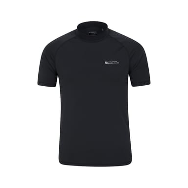 Mountain Warehouse Mens UV Protection Rash Guard (Black)