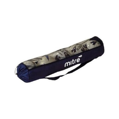 Mitre Buisvormige 5 Ballen Voetbalzak (Marine)