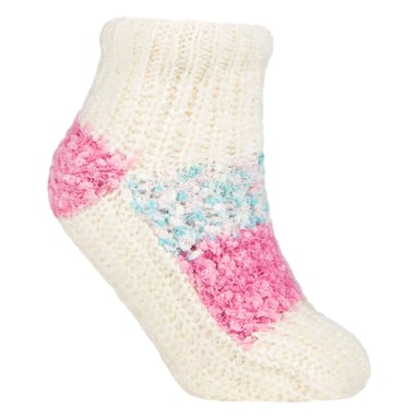 1 Par Dam Sherpa-fodrade Tofflor - Varma Fuzzy Mysiga Inomhuskomfort