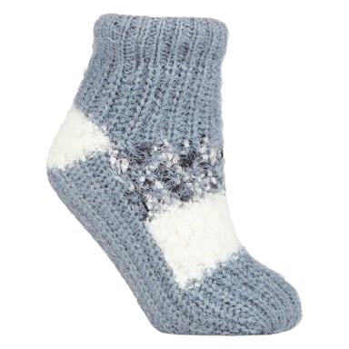 1 Par Dam Sherpa-fodrade Tofflor - Varm Fluffig Mysig Inomhuskomfort