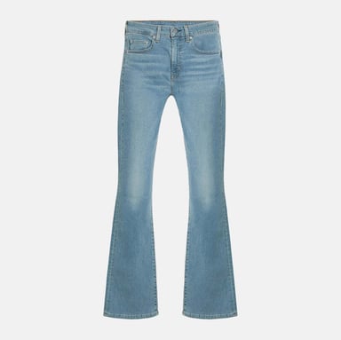 Damesjeans Levi's 725 High Rise Bootcut in blauw
