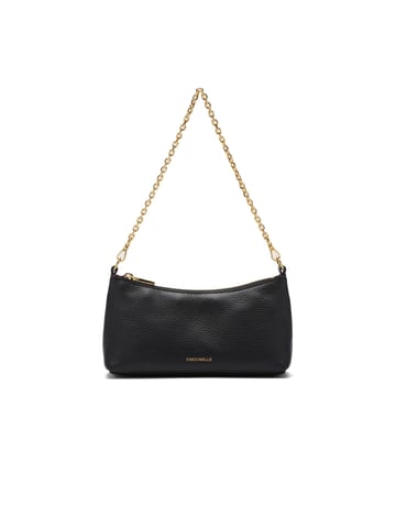 Coccinelle Aura Mini Tas Geribbeld Leer