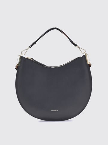Structured Leather Shoulder Bag