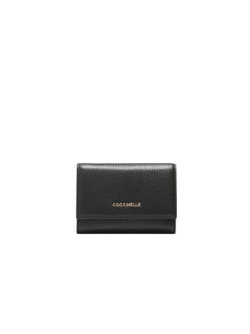 Metallic Soft Wallet Grained Leather