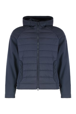 Technical Fabric Hooded Jacket
