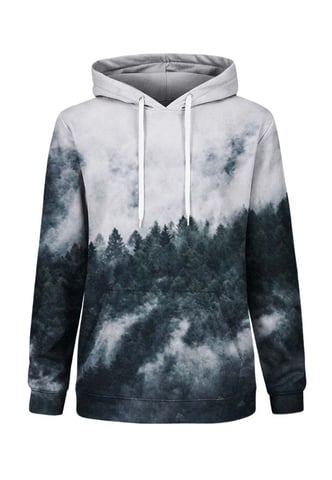 "Mighty Forest Grey" Hoodie