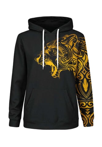 "Polynesian Tiger Gold" Hoodie