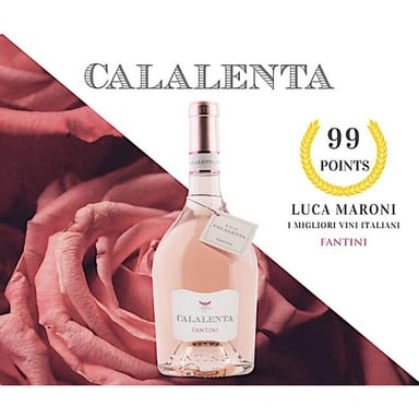 Selected by Bollenstreekwijn Calalenta merlot rosato "provence style rosé met 99 punten"