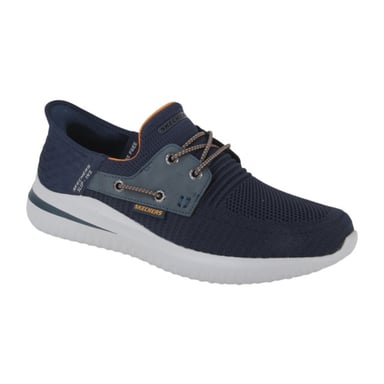 Skechers Delson 3.0 Roth Textile Men's Navy Trainers