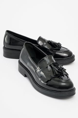 Milly Leather Tassel Loafer