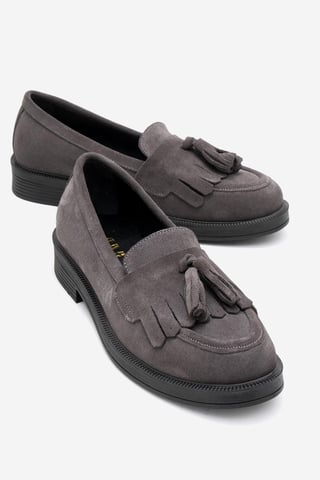 Milly Leather Tassel Loafer