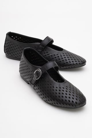 Arian Leather Ballet Flat Women
