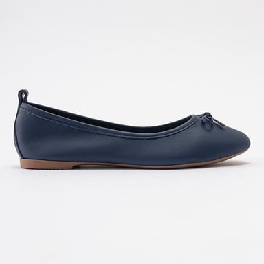 Florence Leather Ballerina Flats