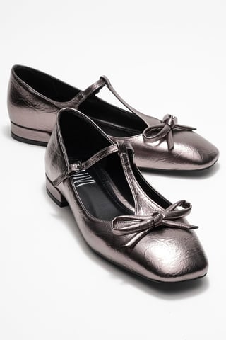 Lorena T Strap Ballet Flat Women