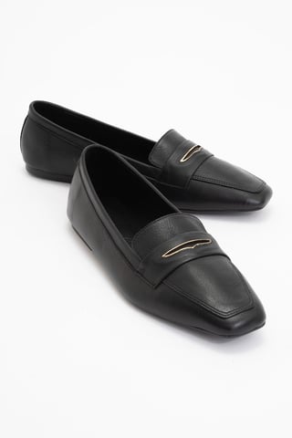 Iridessa Leather Flat Loafers Women