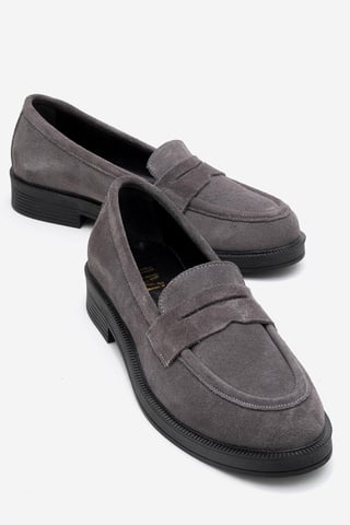 Bree Platå Penny Läder Loafer