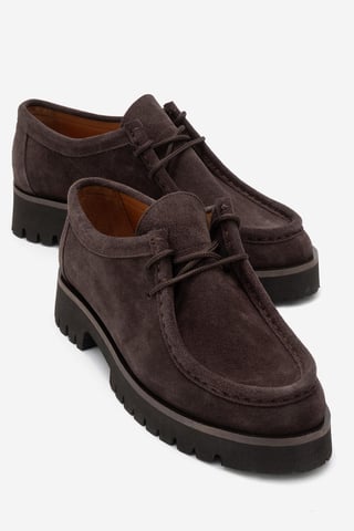 Talia Leather Lace Up Loafer Women