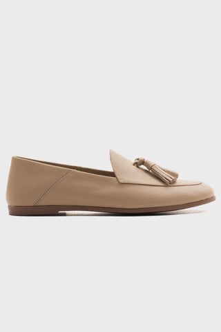 Mona Soft Leather Tassel Loafer Women