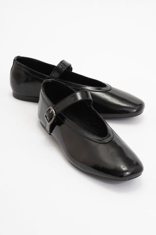 Matilda Leather Mary Jane Flats
