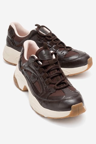Bambi Printed Mesh Sneakers Women
