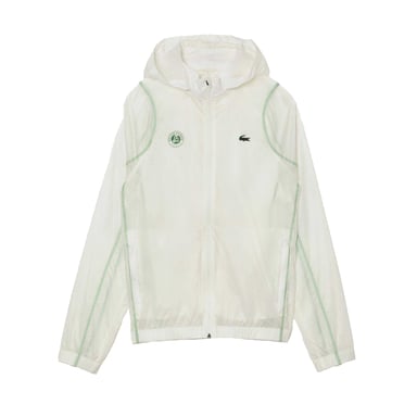 Lacoste Heren Roland-Garros Windjack (Crème)