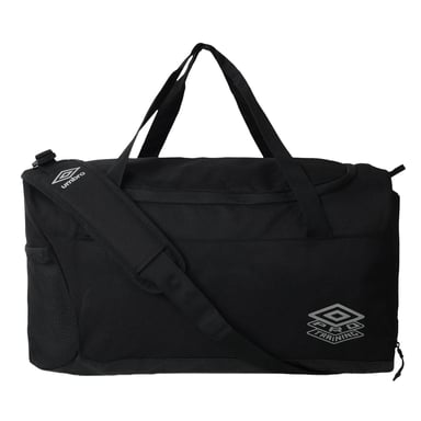 Umbro Pro Training Elite Duffeltas (Zwart/Zilver)