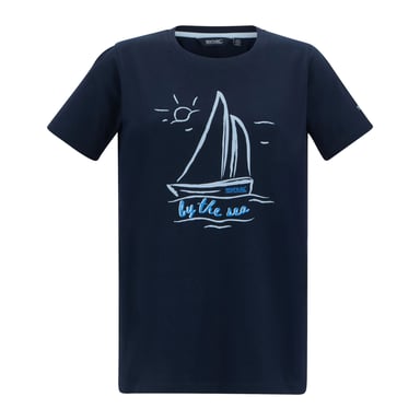 Regatta Womens/Ladies Filandra VX Sailboat T-Shirt (Navy)