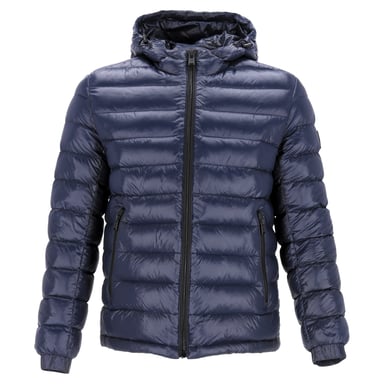 Boss Hugo Boss Quilted Jacket in Navy Blue Nylon