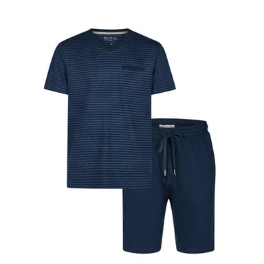Phil & Co Essential shortama heren korte pyjama set /gestreept