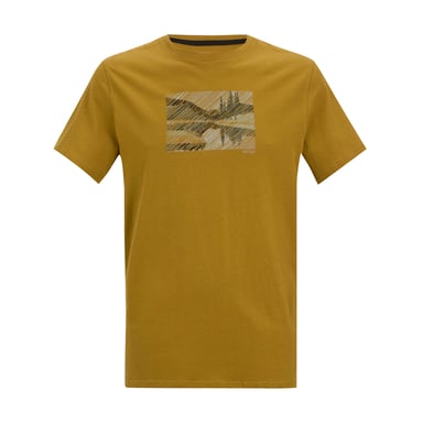 Regatta Mens Breezed Landscape T-Shirt (Wood Brown)