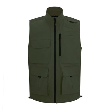 Regatta Mens Light Insect Repellent Travel Body Warmer (Khaki Green)