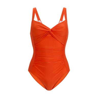 Regatta Womens/Ladies Sakari Tummy Control One Piece Swimsuit (Tangerine Tango)