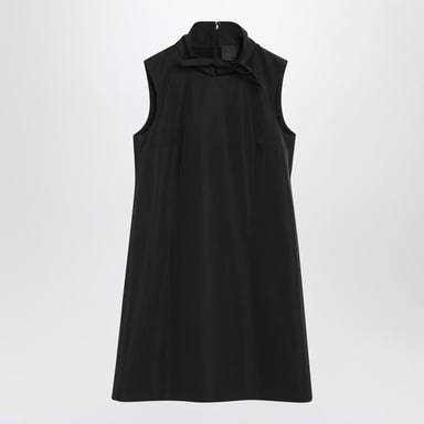 Black Mini Dress With Bow