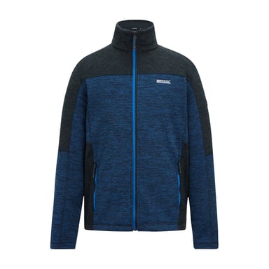 Regatta Mens Highton Fleece Full Zip Midlayer (Navy Blue)