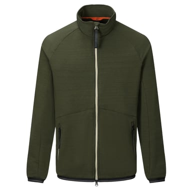 Regatta Mens Malton Full Zip Fleece Jacket (Dark Khaki)