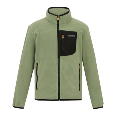 Regatta Childrens/Kids Frankie Full Zip Fleece Jacket (Sage Green)