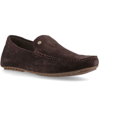 Hush Puppies Ralph Mockasiner i Suede Läder för Herr i Brun