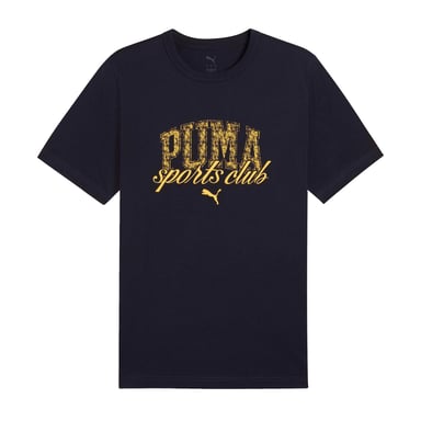 Puma Unisex Volwassen Class Graphic Print T-Shirt (Marineblauw)