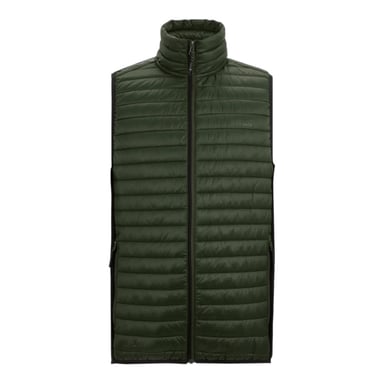 Regatta Mens Andreson Hybrid Padded Jacket (Dark Khaki/Black)