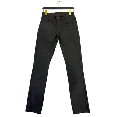 Thin Finn Dry Black Jeans